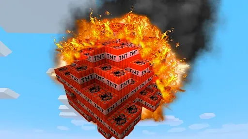Скриншот 4 — Моды TNT для Minecraft PE 2025