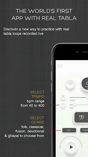 Скриншот 2 — Tabla Studio – Tabla App with 