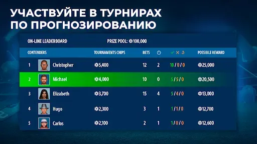 Скриншот 2 — Ставки на спорт от Pokerist