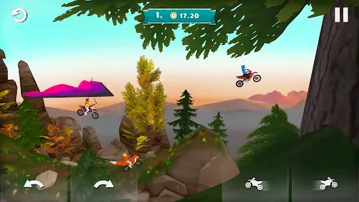 Скриншот 4 — Airborne MX - гонки и летать
