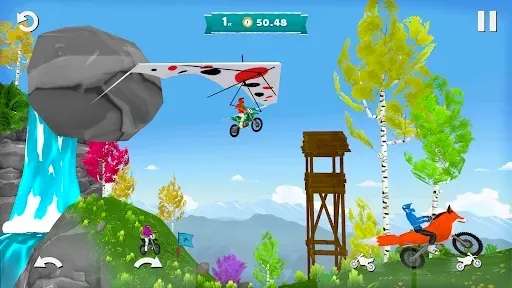 Скриншот 7 — Airborne MX - гонки и летать