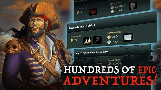 Скриншот 1 — Pirate Clan Caribbean Treasure