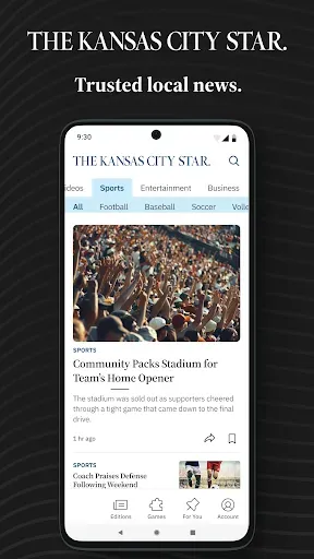 Скриншот 1 — Kansas City Star News