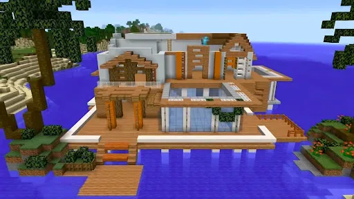 Скриншот 4 — Minicraft Crafting & Buildings