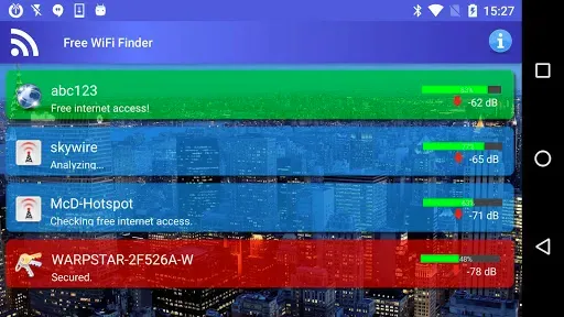 Скриншот 6 — Бесплатный Интернет WiFi Найти