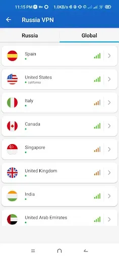 Скриншот 4 — Россия VPN