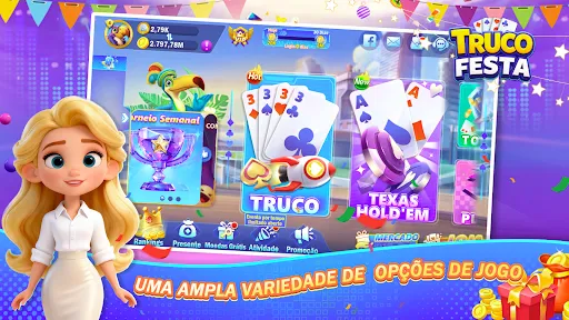Скриншот 1 — Truco Festa