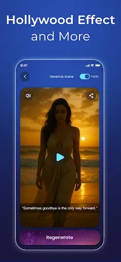 Скриншот 2 — Rigel: AI Video & Film Maker