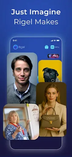 Скриншот 4 — Rigel: AI Video & Film Maker