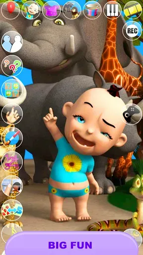 Скриншот 2 — Talking Babsy Baby at the Zoo