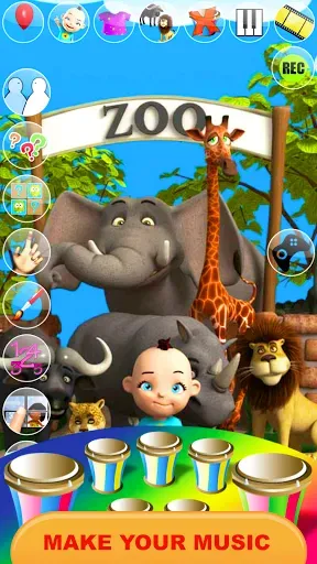 Скриншот 5 — Talking Babsy Baby at the Zoo