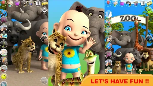 Скриншот 8 — Talking Babsy Baby at the Zoo