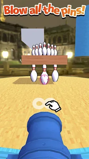 Скриншот 1 — CannonBowling: Strike Action