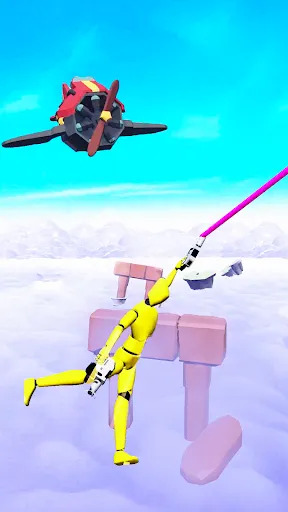 Скриншот 5 — Grapple Hook Hero : Zip Action