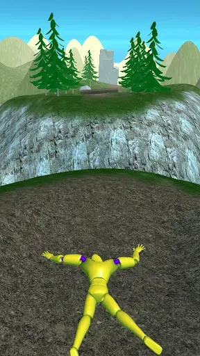 Скриншот 1 — Rubber Jumping: Slingshot Doll