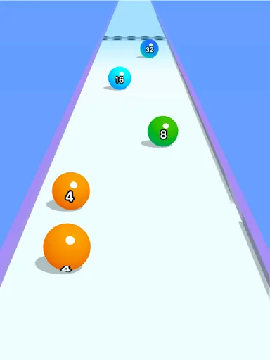 Скриншот 5 — Ball Run 2048: merge number