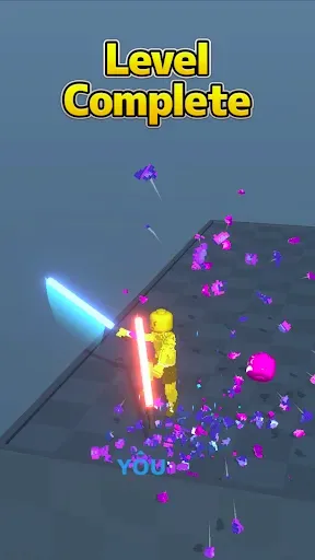 Скриншот 2 — Block Gladiator 3D: sword duel