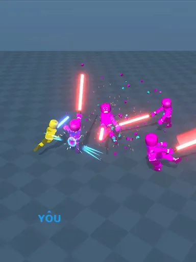 Скриншот 5 — Block Gladiator 3D: sword duel