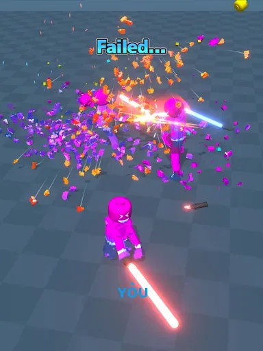 Скриншот 8 — Block Gladiator 3D: sword duel