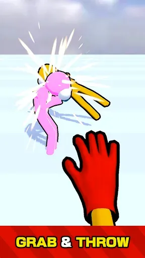 Скриншот 1 — Grab Throw : Hit Annoying Guys