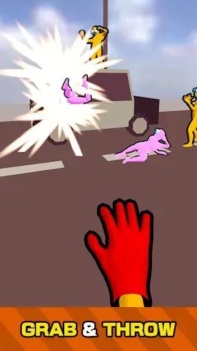 Скриншот 7 — Grab Throw : Hit Annoying Guys