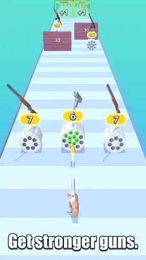 Скриншот 1 — Gun Collect March : Shooting