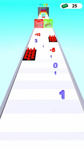 Скриншот 3 — Number Merge Run : Shooting