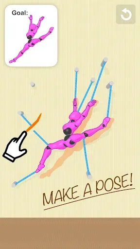Скриншот 1 — Posing Cut: Marionette Puzzle