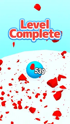 Скриншот 4 — Rolling Orb Crash: ball action
