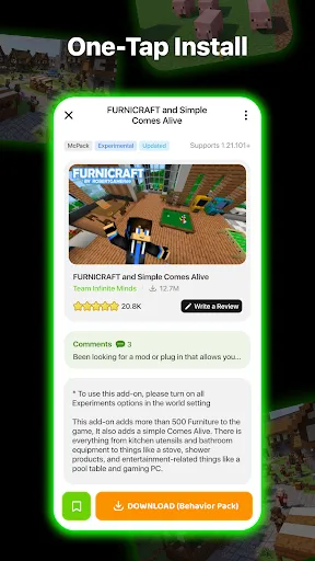 Скриншот 3 — Addons for Minecraft