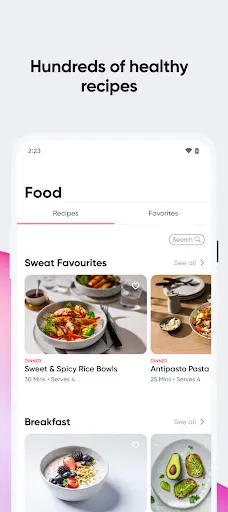 Скриншот 5 — Sweat: Fitness App For Women