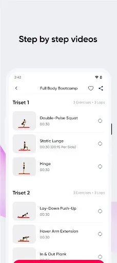Скриншот 8 — Sweat: Fitness App For Women
