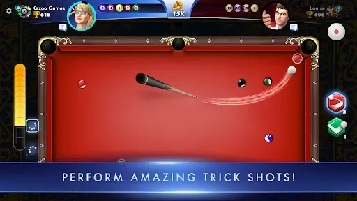 Скриншот 1 — 8 Ball Champions:PvP Pool Game