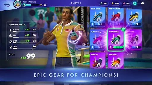 Скриншот 3 — 8 Ball Champions:PvP Pool Game