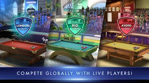 Скриншот 4 — 8 Ball Champions:PvP Pool Game