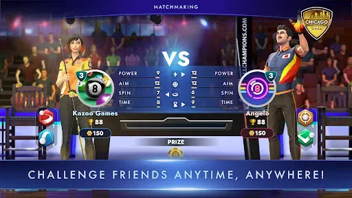 Скриншот 5 — 8 Ball Champions:PvP Pool Game