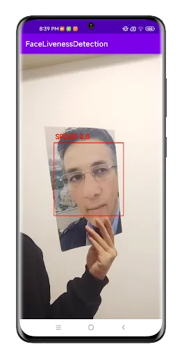 Скриншот 3 — Face Liveness Detection