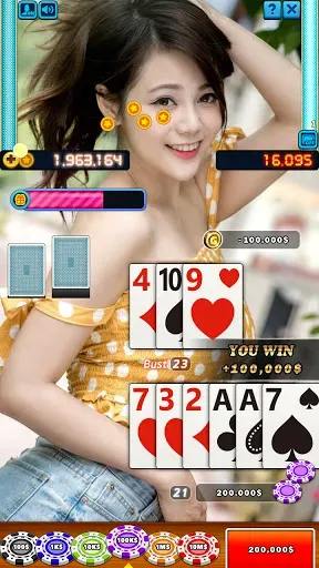Скриншот 2 — Bikini Model Casino Slots