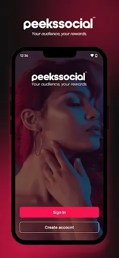 Скриншот 1 — Peeks Social