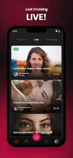 Скриншот 2 — Peeks Social