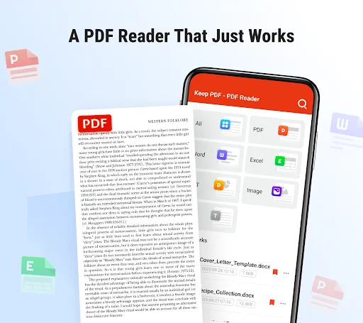 Скриншот 1 — Keep PDF - PDF Reader