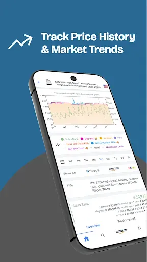 Скриншот 1 — Keepa™ - Amazon Price Tracker