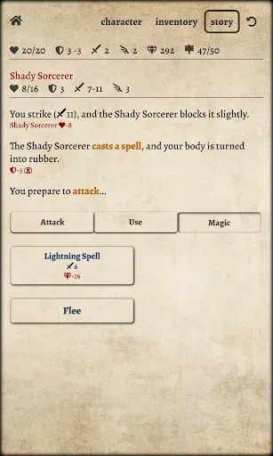 Скриншот 7 — Path of Adventure: Text RPG