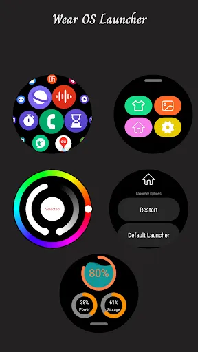 Скриншот 2 — Wear OS Launcher