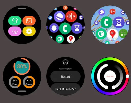 Скриншот 4 — Wear OS Launcher