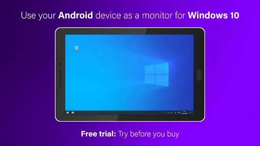 Скриншот 1 — SuperDisplay: Virtual Monitor