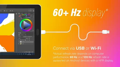 Скриншот 3 — SuperDisplay: Virtual Monitor
