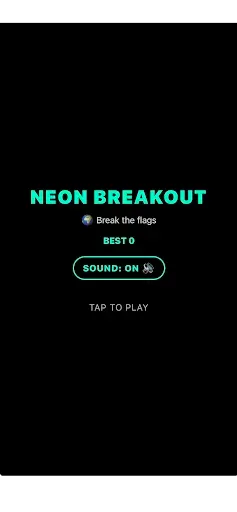 Скриншот 1 — Neon-Breakout : Flags