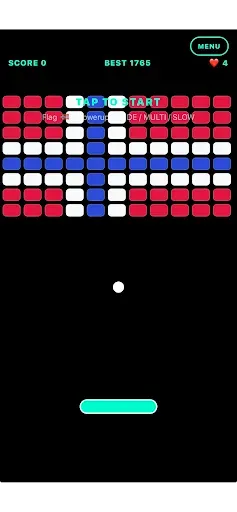 Скриншот 2 — Neon-Breakout : Flags