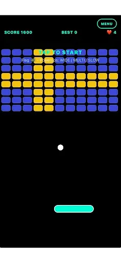 Скриншот 3 — Neon-Breakout : Flags